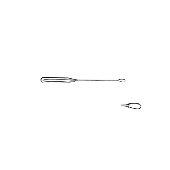 Кюретка для выскабливания слизистой оболочки матки острая № 4 300 мм. (КЮ-6)