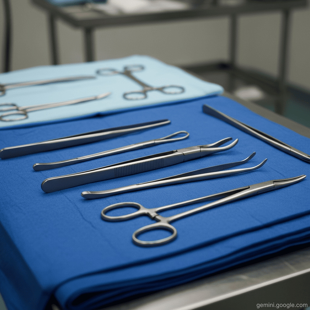 Инструменты на столе